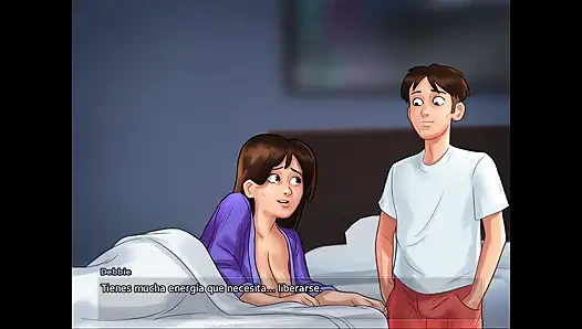 Stepmom her collagen ALL day all the time - summertime saga