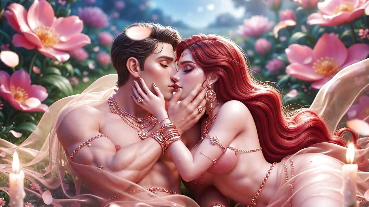Extreme Close-Up Desi Kissing – Gold Jewelry Mein Sexy Indian Girl Aur Handsome Boy Ki Full Romantic Night
