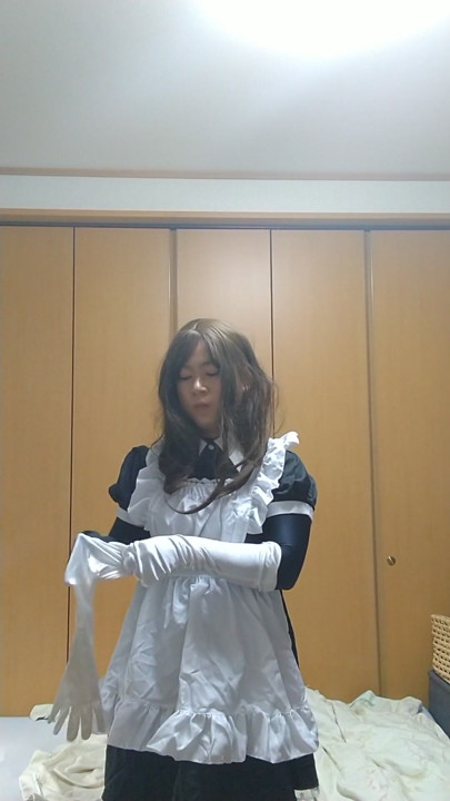 一個可愛的男人'繼女穿著全身緊身褲生衣自慰 | 短片 1