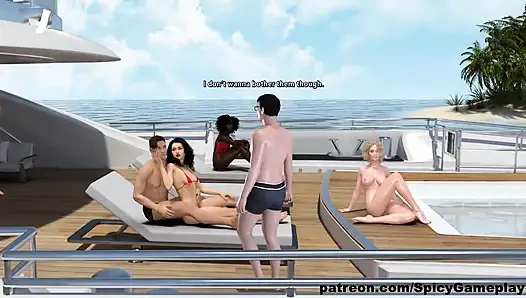 Adventures of Willy D: sexy küken auf einer großen yacht, ep 100