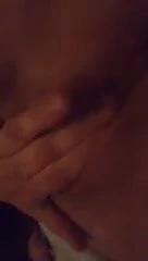 Milf fingers her pussy