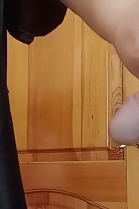 Full panties of cum after jerking off #1