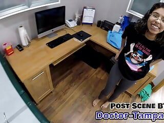 Become Doctor Tampa, Insets Foley Catheter Into Aria Nicole's Urethra! From Doctor-TampaCom