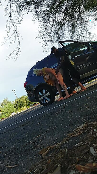 We got to the store before it opened, soo...