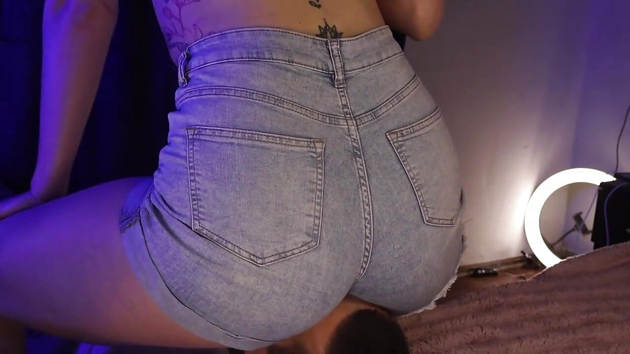 Ağır götüm - tam nefes kontrolü yüze oturma