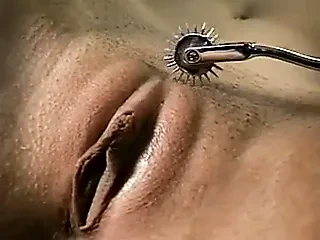 Sexy slave gets her pussy teased