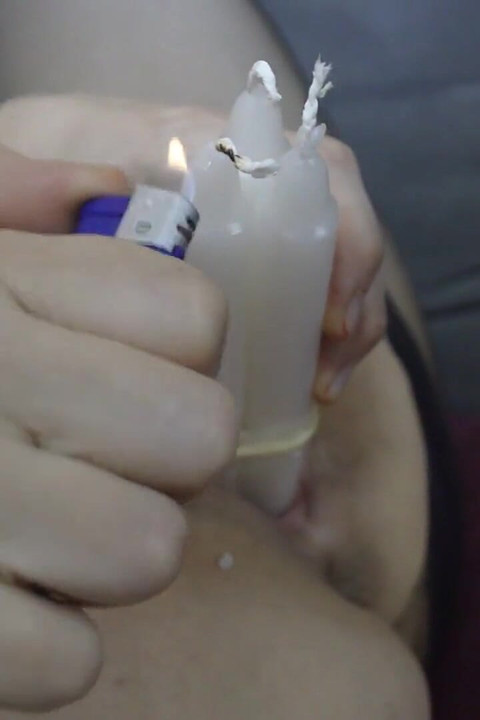 風の中のキャンドル
