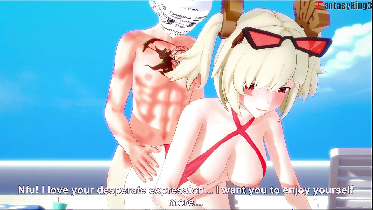 Burnice Bikini knullar på stranden - 3 - Zenless Zone Zero (ZZZ)