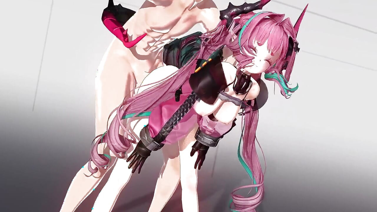 Arknights Endfield - Yvonne förförisk dans vänder sig till sex - 3D Hentai -animationer