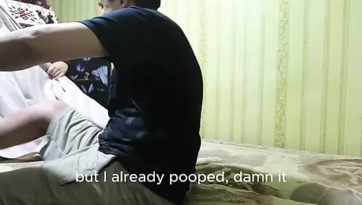 Behind the Scenes Footage of a Bare-ass Sex Bed Transfer