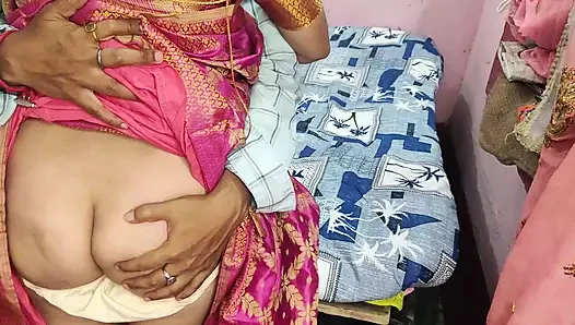 First Time Sex With My Teen Stepsister in Saree - I Fuck Virgin Desi Stepsister in Home
