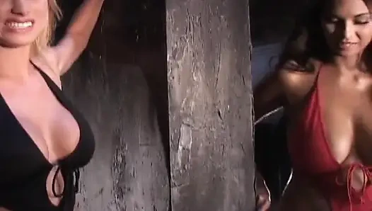 Pemotretan untuk Penutup DVD Kursus Tabrakan Menampilkan Tera Patrick, Briana Banks