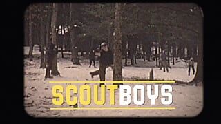 ScoutBoys Scout twink Oliver James và bud lẻn vào lều trần làm tình