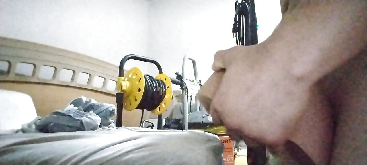 Fucking my plastic masturbator