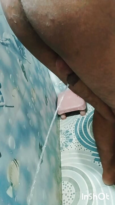 Pissing in girls bathroom in hostel