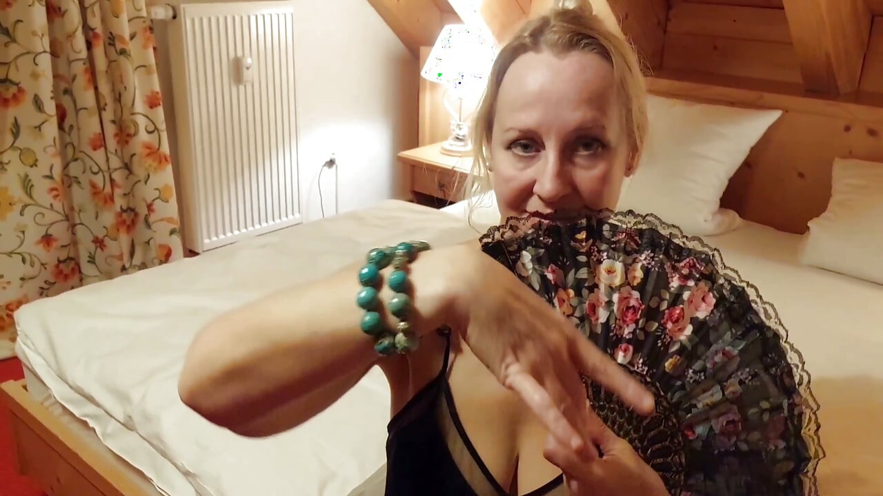 Blonde Mature Wife Enjoys Sex Half Dressed