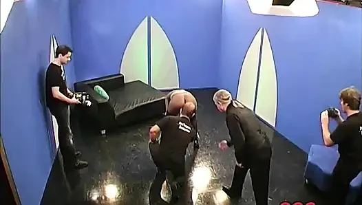 Ggg Casting: Slut Gets Face Covered in Cum
