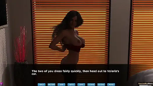 Çıplak tanık #8 - Jackson ve Mona kanepede sikişiyor