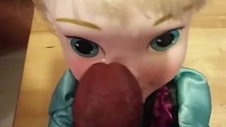 Elsa ejaculação homenagem