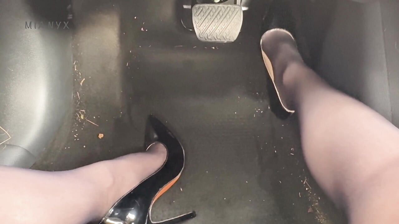 Dildo Fucks and Gas Pedal Pumps Until We Cum Hard