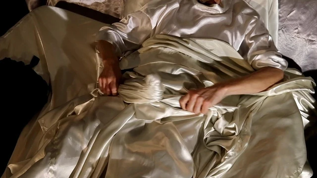 Satin Fucked Cock