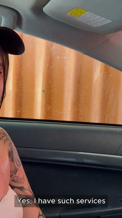 First She Washed My Car, and Then She Got Fucked Hard in the Woods.