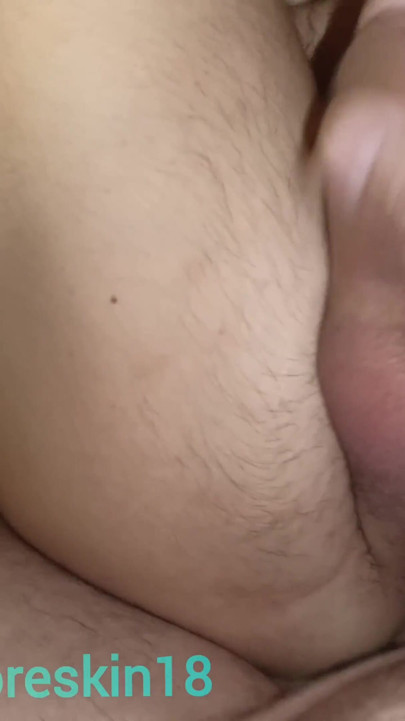 Young Desi gets a full ass of hot cum!