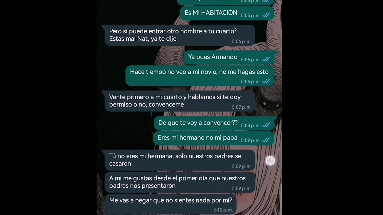 Hot Chat with My Little Stepsister I Didn't Want to but I Ended up Her Doggy! Natasha Homemade