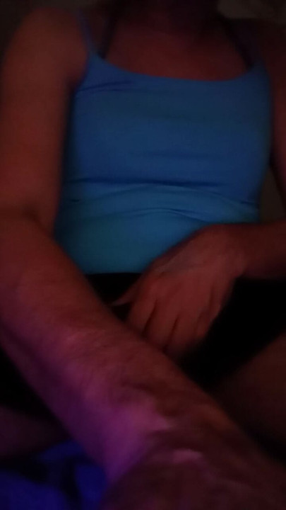 Touching my