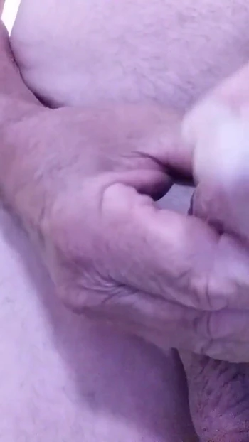 Captivating moment from "Shaved cock precum"