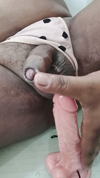 Masterbating with dildo fuck