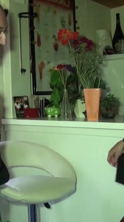 Stunning moment from "Big Tits German Step Mom Pay The Window Cleaner with Sex"