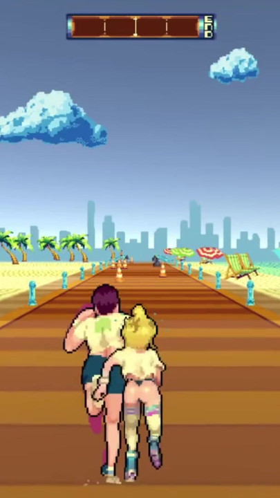 FInishing My Rollerblading BY FUCKING ALL BEACH GUYS! - Rollerbabe | Clip 1