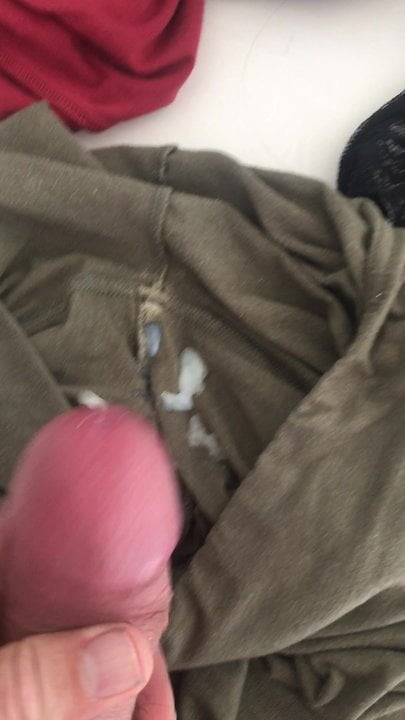 Thick white cum