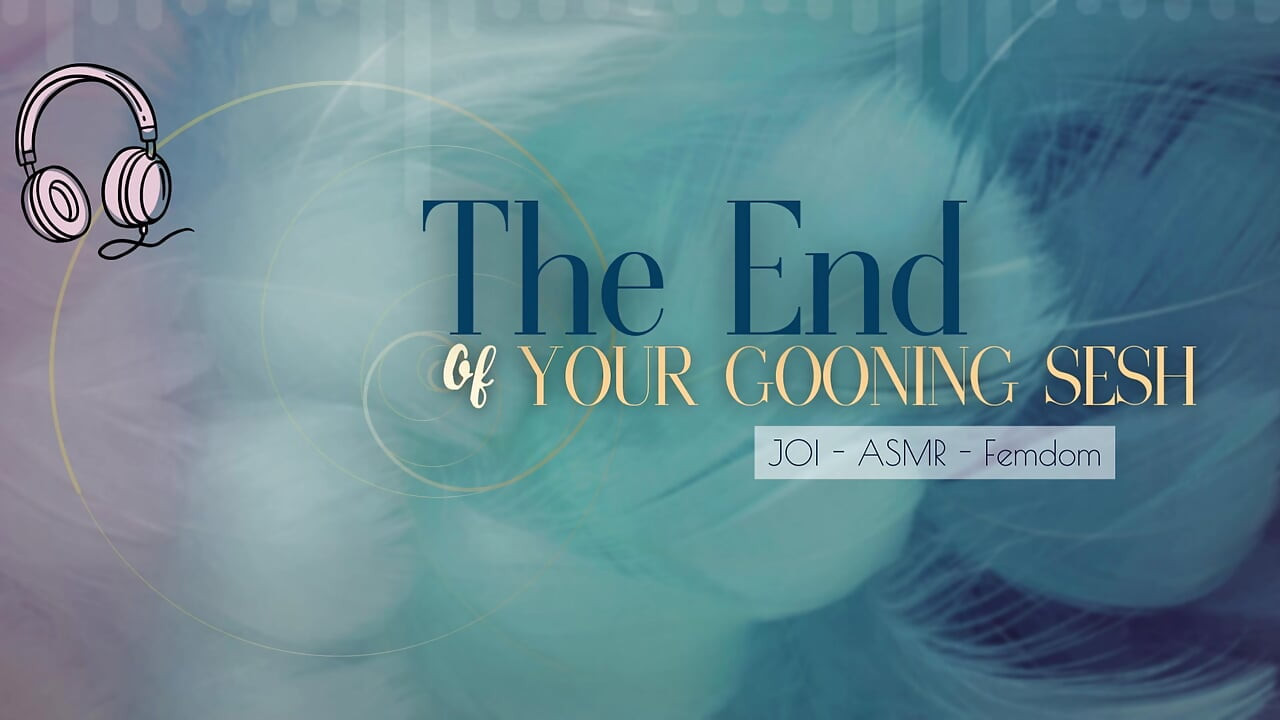 Termine sua sessão de gooning com este JOI - inglês femdom audio