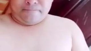 Asian step dad show all on cam