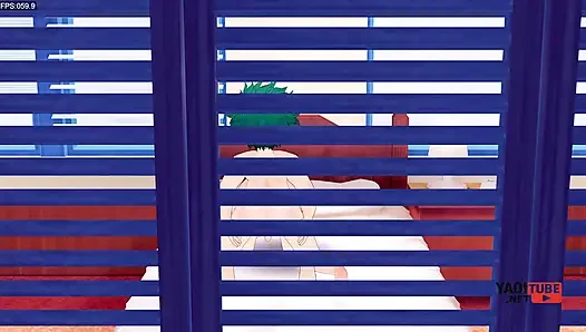 My Hero Academia Yaoi - Deku Fucks Todoroki in Midoriya Rooms