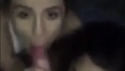 Blowjob with 2 girls
