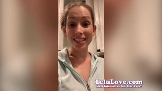Lelu love-vlog: jardin secret surprise après un rapport sexuel