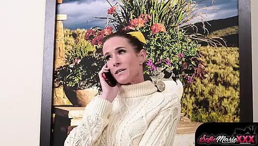 Die brünette MILf sofie Marie kann nicht helfen, aber wilde sensation nachzugeben