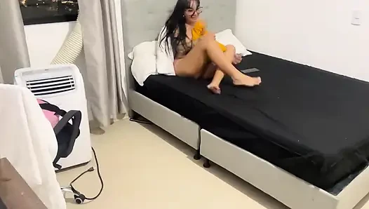 I'm Caught by My Ex Masturbating and He Ends up Fucking Me and Cumming in My Ass