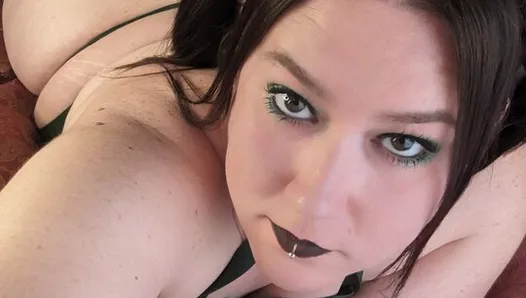 Sexy goth girl masturbation time alone with toys
