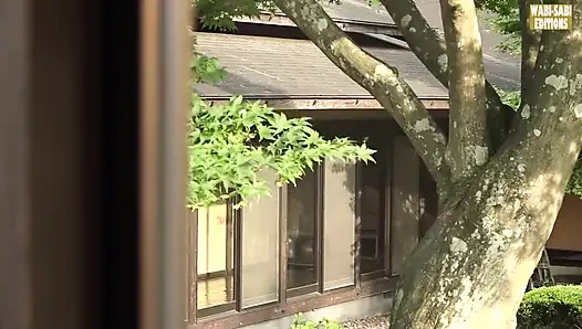 Erotik drama tiyatrosu zarif bir inn proprietress ile şehvetli bir karşılaşma -sahne.2