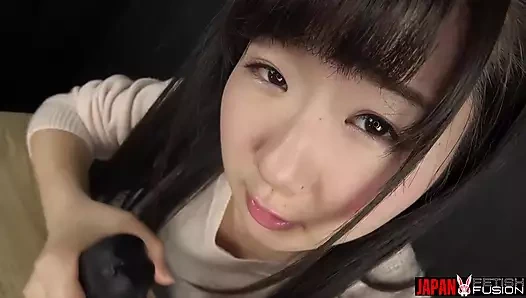 Ayu Kumano's Long Tongue and Thick Saliva Fetish Exploration