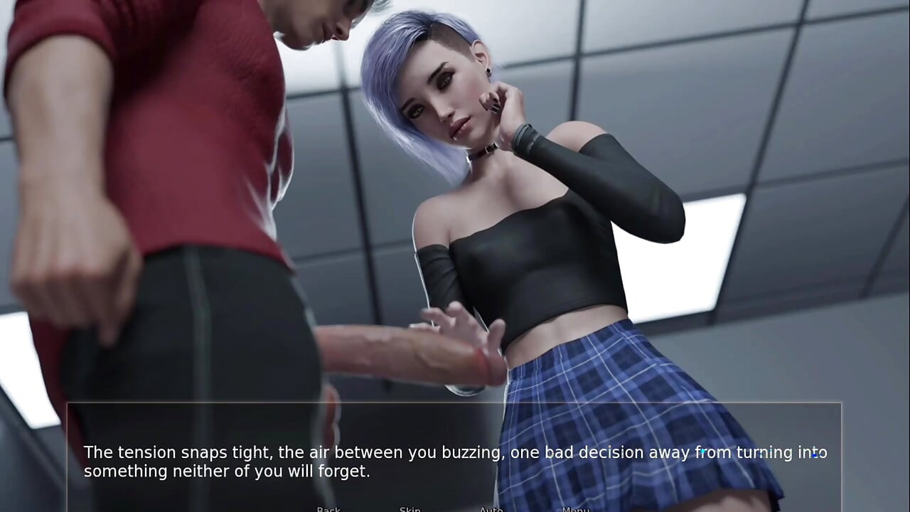 Stepmom Made Me Boner in Dark Theater and Stranger Girl's Handjob in Theater Restroom - Shadows of Deceit - E08