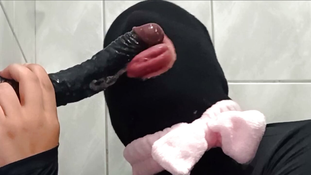 Sissy Sluts a Bbc Dildo Femboy Sucking and Blowjob Big Cock