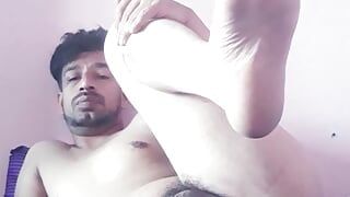 Boy masturbating hard