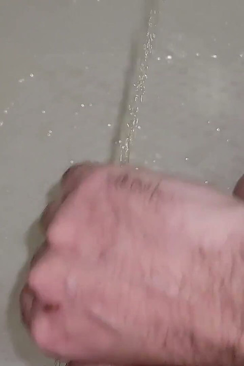 Watch My Peehole as I Pee and Cum with Pee Mixed in My Cum!