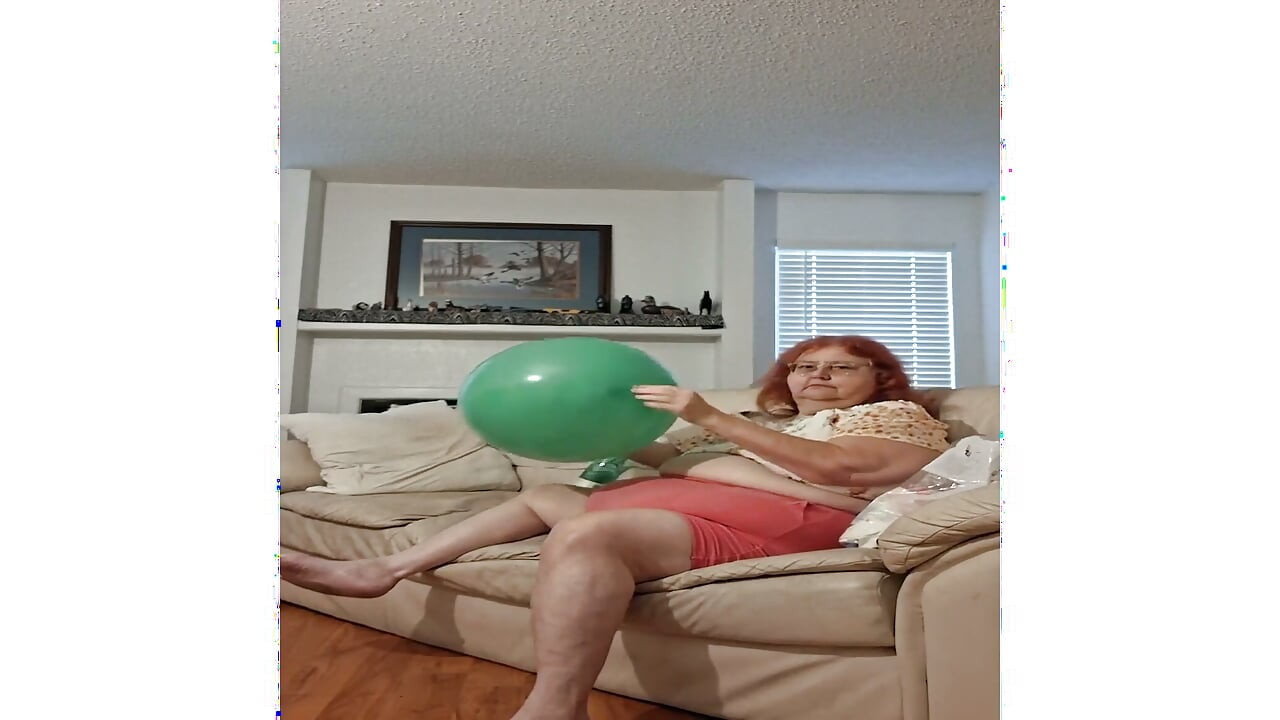 Requested Blow up and Pop Video by Big Beauty Nurse Vicki