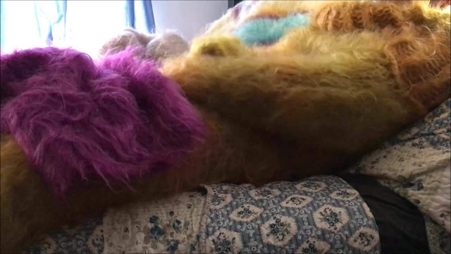 Mohair Catsuit Play
